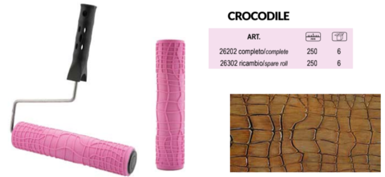 Rullo Intercambiabile CROCODILE